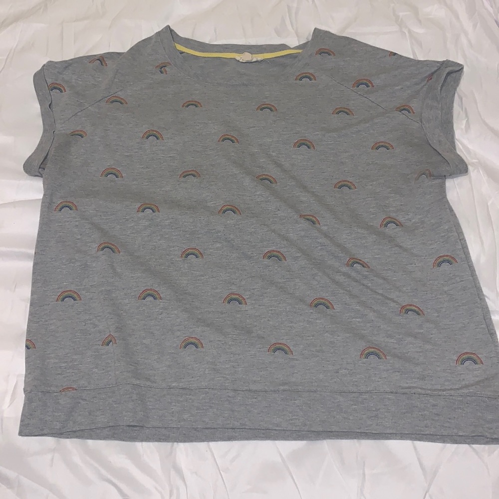 Gray rainbow shirt